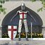 3D Rigged Medieval Knight Plates Armor Collection 2