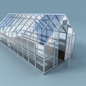 3d model greenhouse house