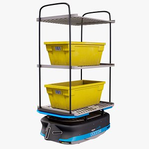 Warehouse Industrial Robot Amazon Bert PBR