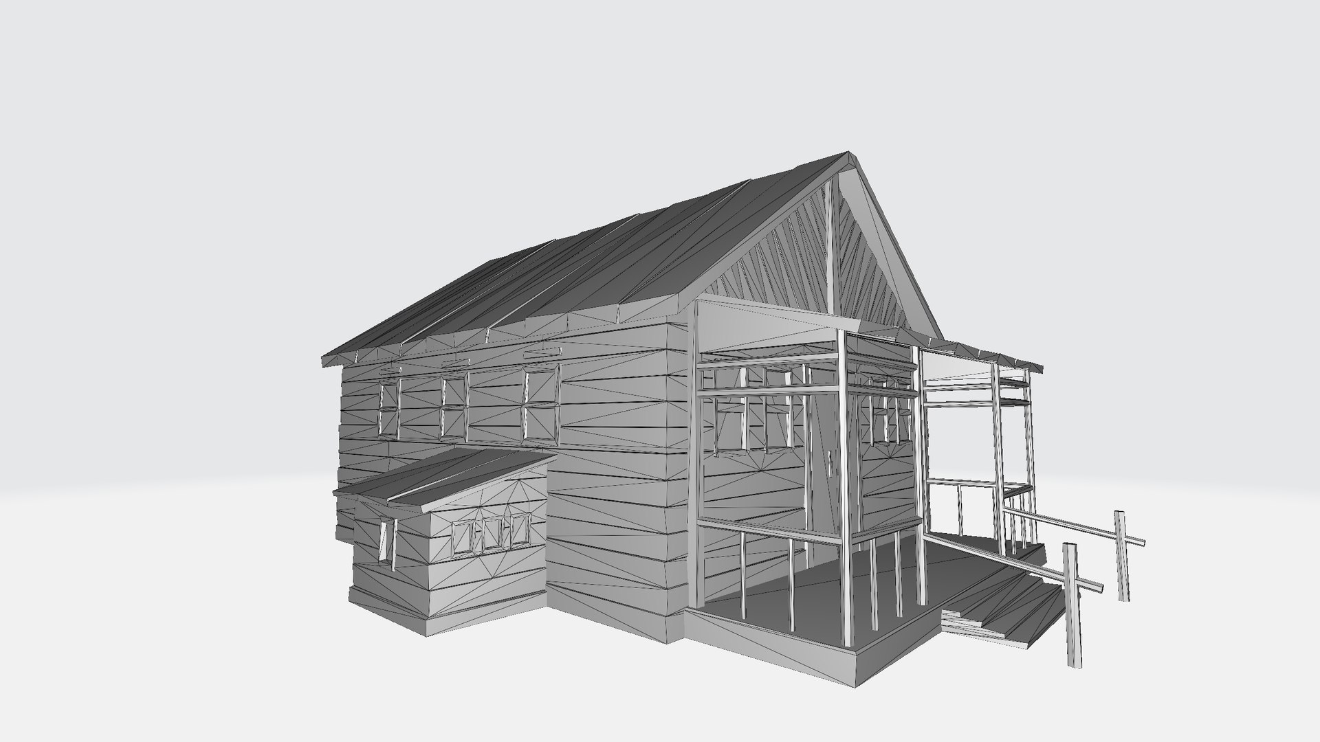 Ranger Station - 3D Model - TurboSquid 1493716