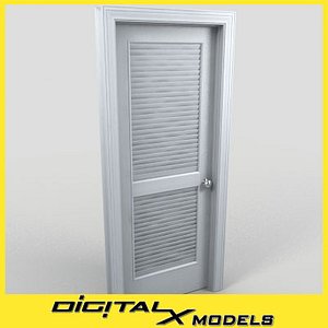 3d model of residential interior door 20