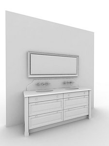complete bathroom furniture 3d max