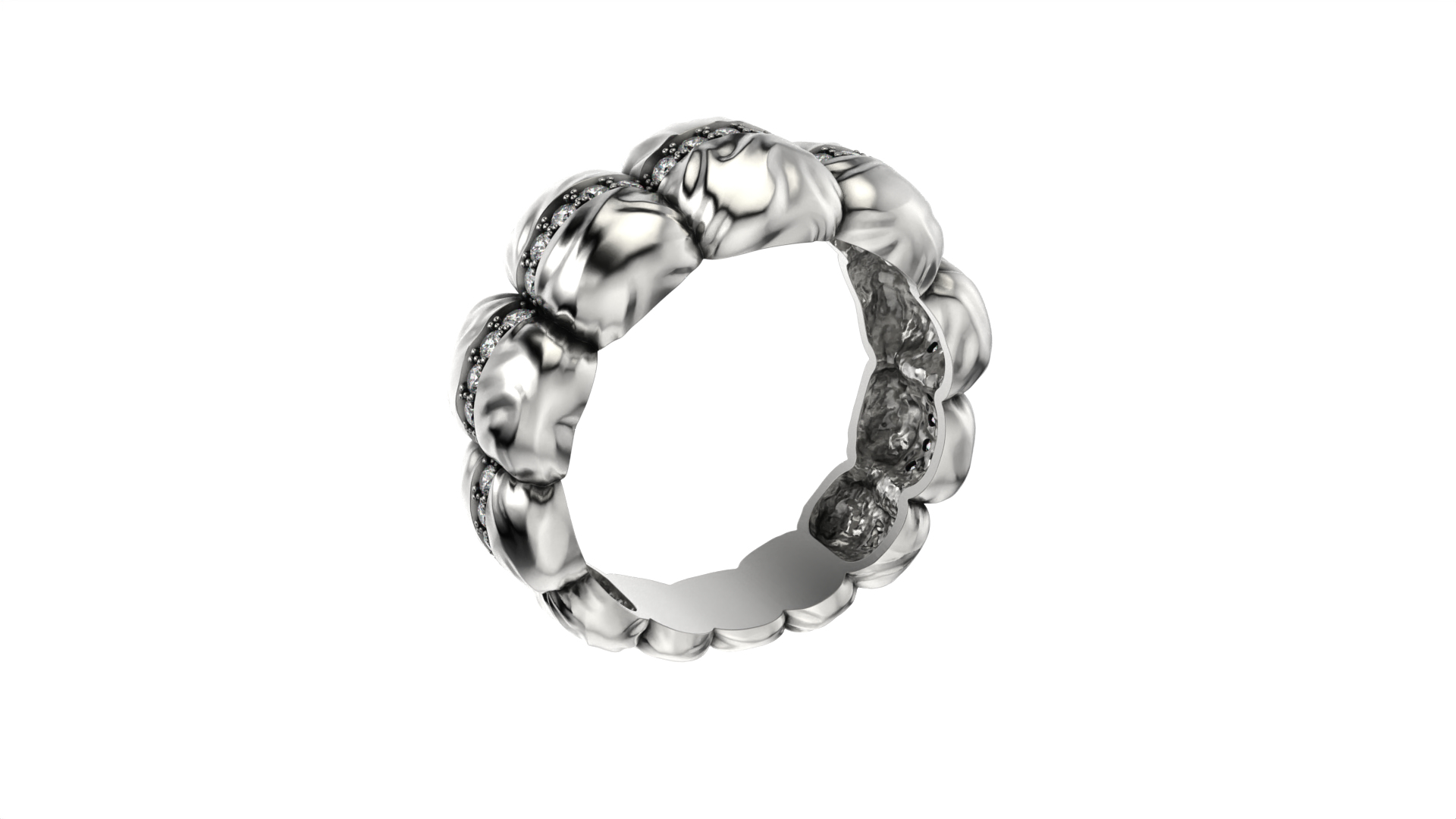 Diamond Down Jacket Ring R53 All Sizes 3D Print Model 3D - TurboSquid ...