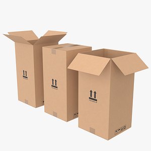 Cardboard Box 50x50x100 Bundle