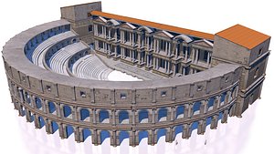 Classical roman theater