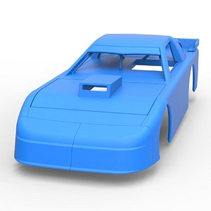 Shell of New Zealand Super Saloon race car Scale 1 to 25 3D model
