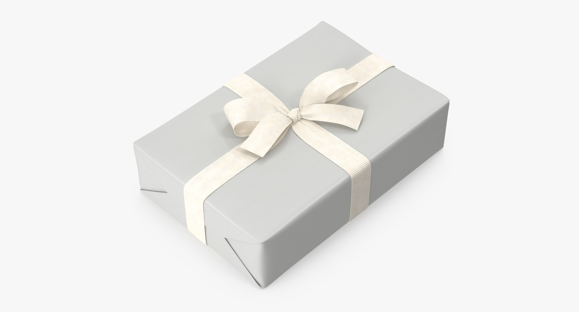 3D christmas wrapped gift 02 - TurboSquid 1243812
