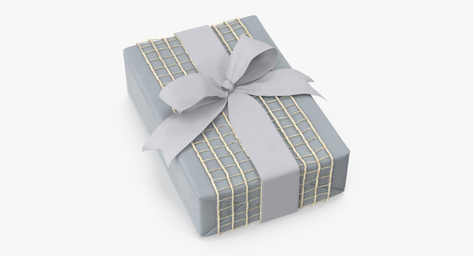 3D christmas wrapped gift 02 - TurboSquid 1243812