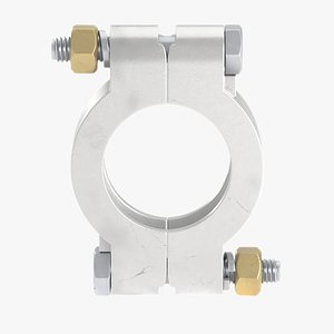 Two bolt heavy duty clamp