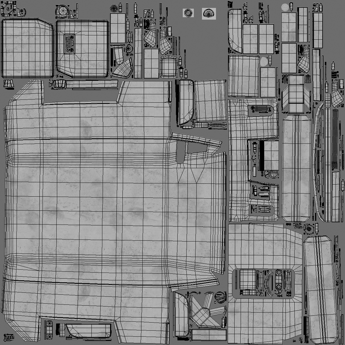 ambulance car hmmwv m996 3d model