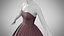 Dress 48 Silent Maroon
