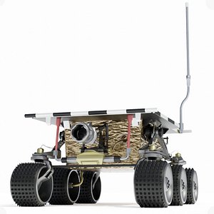 sojourner rover 3d model