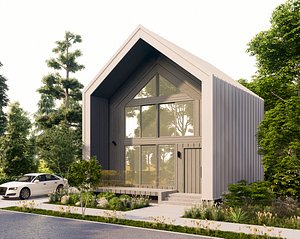 Modern Building N42 3D