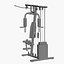 gym multi lat tower 3d max