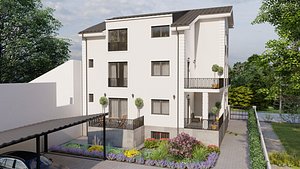 3D House 18 Exterior