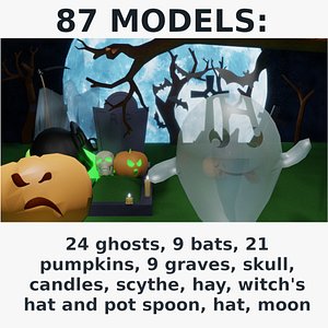 Halloween pack model