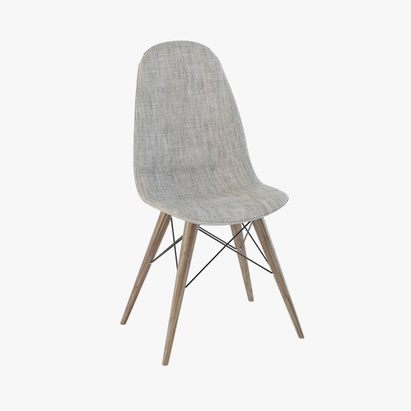 chair grey 3D model