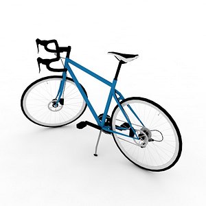 3dsmax bicycle polygons