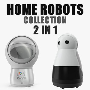 home robots 3D model