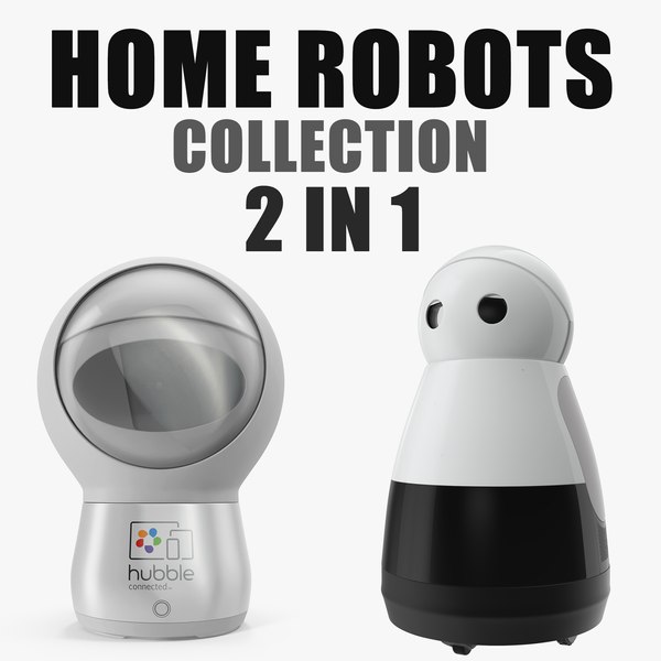 home robots 3D model