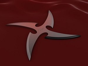 4 Point Curved Shuriken