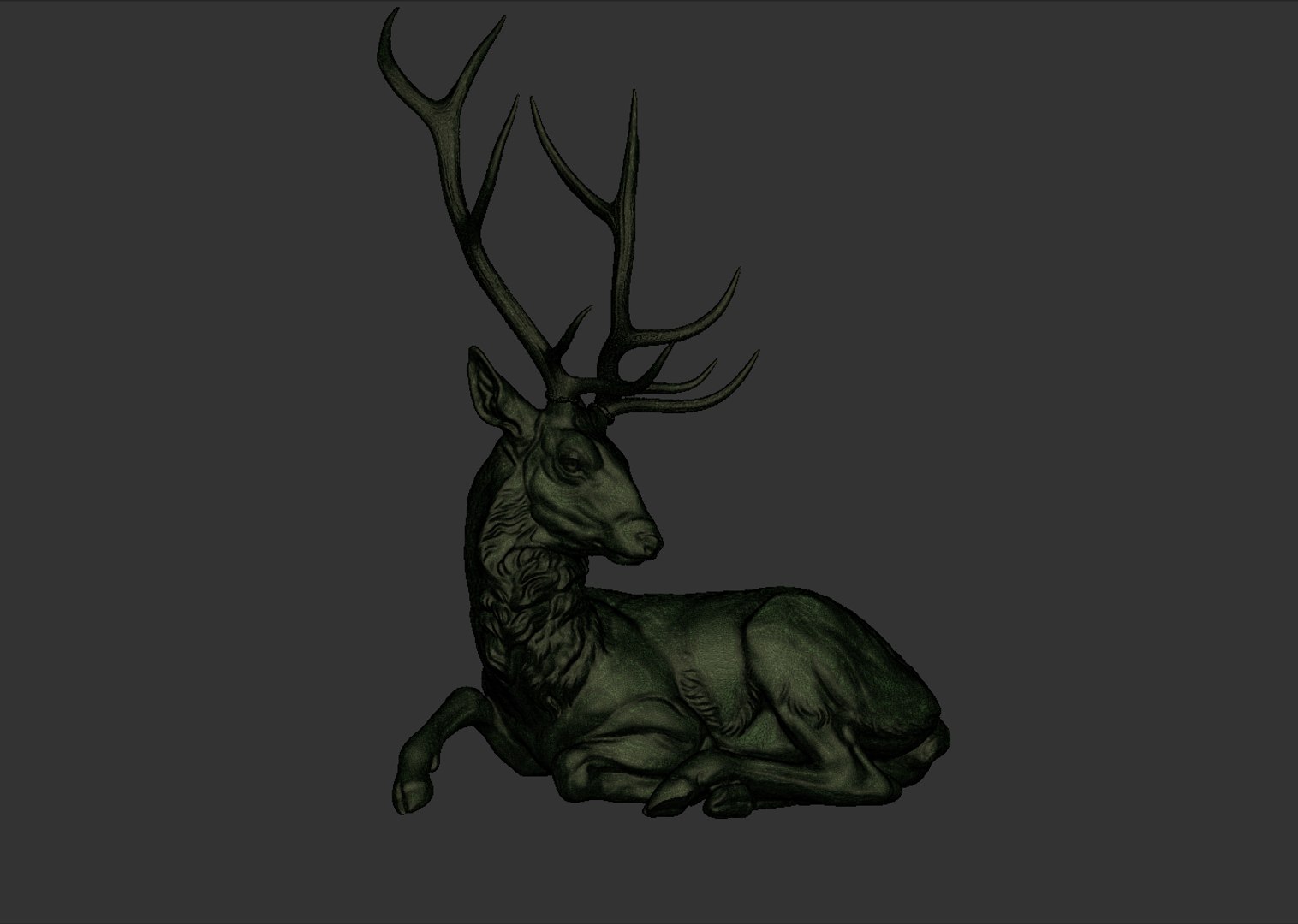 Realistic Resting Stag Sculpture - High Detail 3D Model model https://p.turbosquid.com/ts-thumb/Ks/HSj2mI/Rf/export3/jpg/1767539100/1920x1080/fit_q87/5ebfbf2749469bb81c99217df2098744df385cc2/export3.jpg