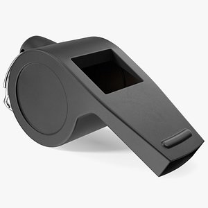 Black Referee Whistle