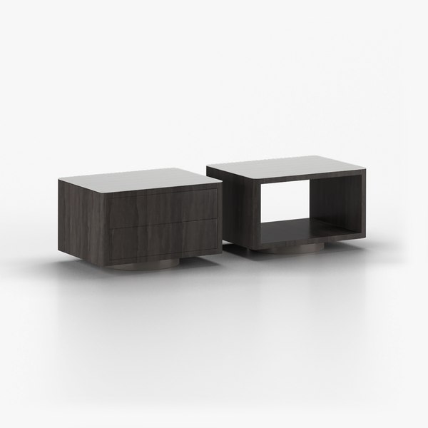 modelo 3d Minotti Milton Nightstand - TurboSquid 2102630