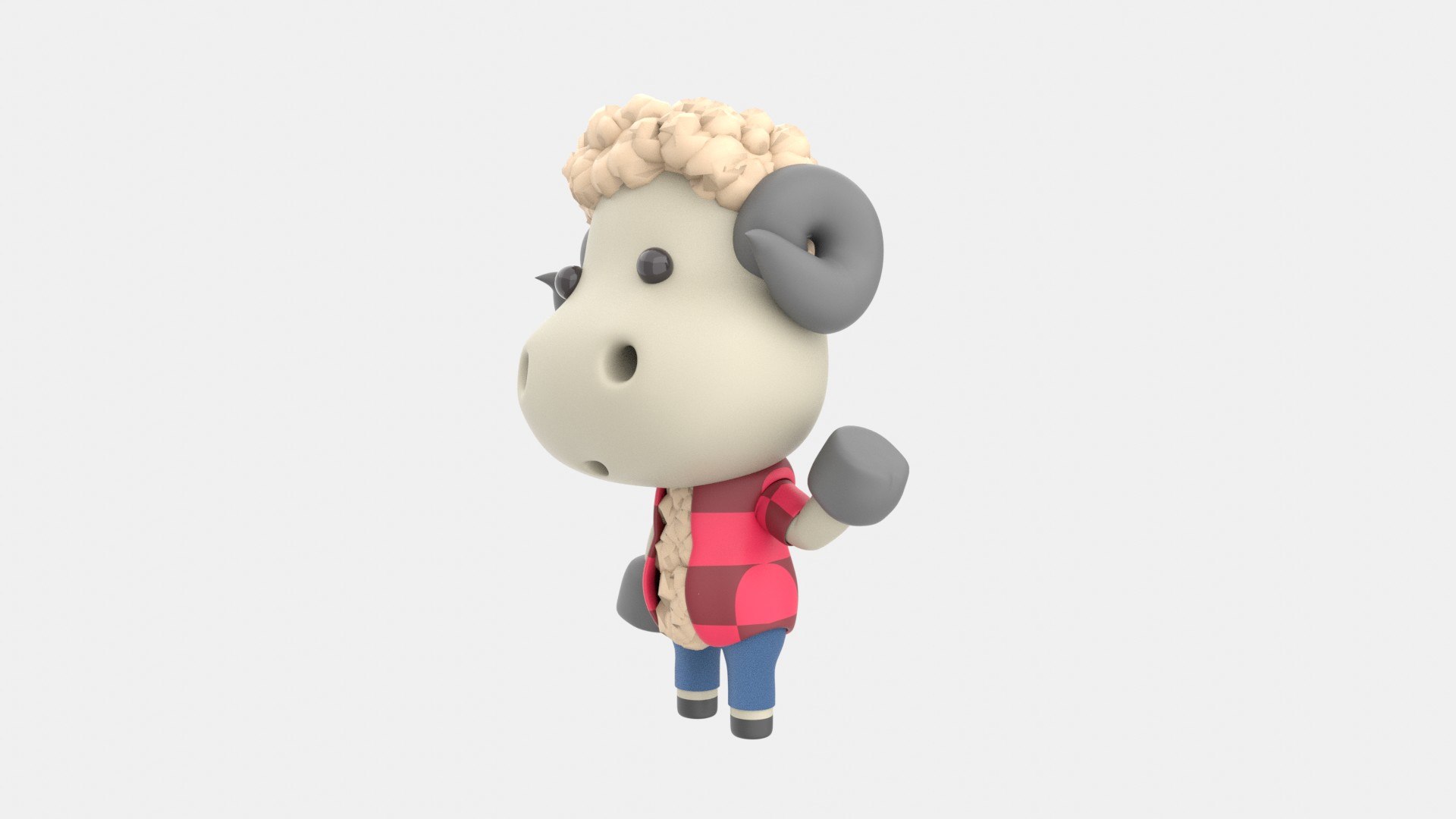 3D Cute Sheep 3D Illustration https://p.turbosquid.com/ts-thumb/Ks/LAhINT/ty/productshots2/jpg/1717657929/1920x1080/fit_q87/93a04b1ae0e49c1e8214c6f7b2c6af35b21819a1/productshots2.jpg