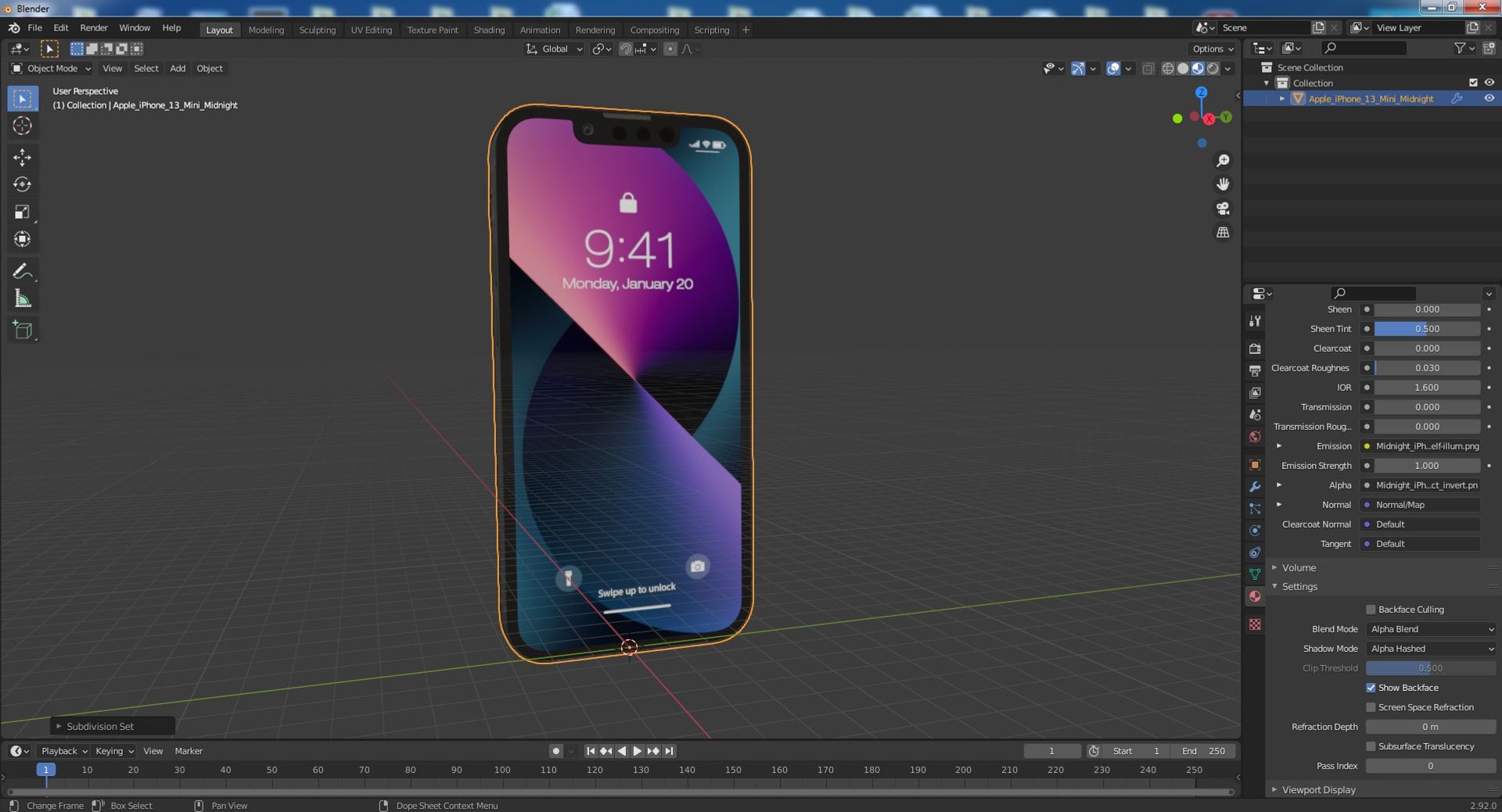 3D Apple iPhone 13 Mini Midnight model https://p.turbosquid.com/ts-thumb/Ks/RZLPVE/yH/appleiphone13minimidnight3dmodel021/jpg/1638875299/1920x1080/fit_q87/f703ef43641466e5f3658be91471c1a764a658ca/appleiphone13minimidnight3dmodel021.jpg