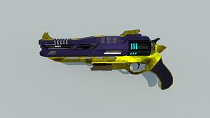 gun si fi 3D model