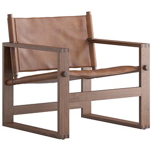 Wilder Leather Chair 3D model