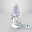 Microphone de jeu ASUS ROG Carnyx blanc PBR