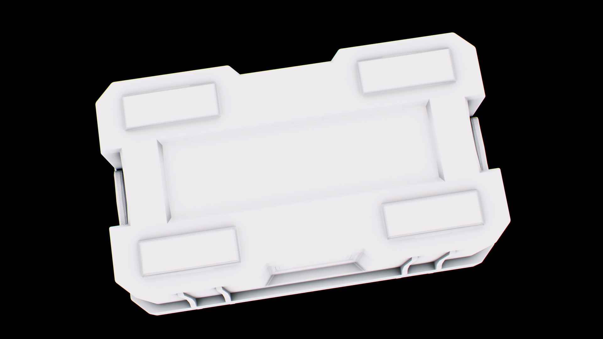 Rugged Plastic Case with LED Display 3D model - TurboSquid 2168384