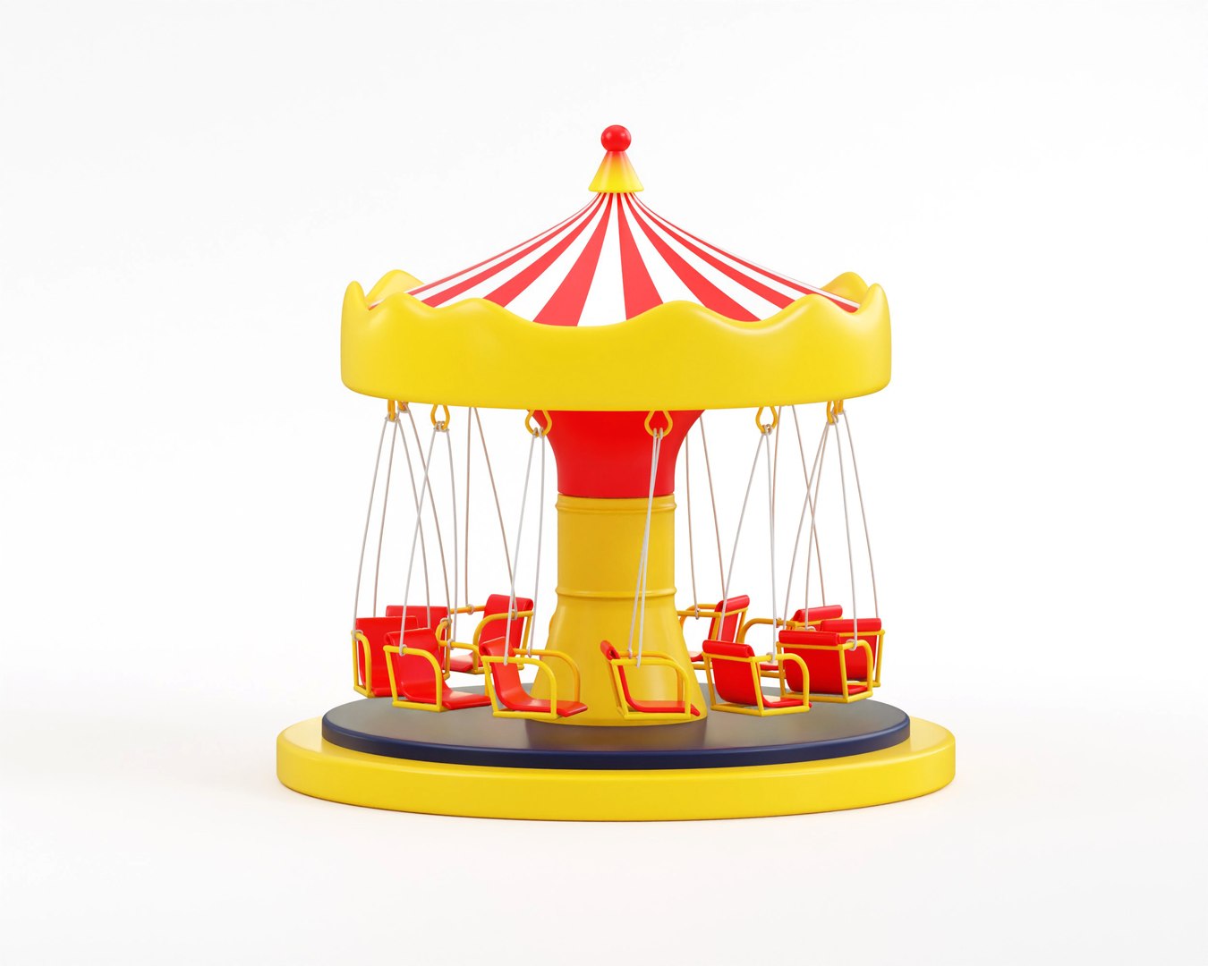 Carousel 3d Model 3D Model - TurboSquid 2261125