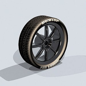 3dsmax rim tyre
