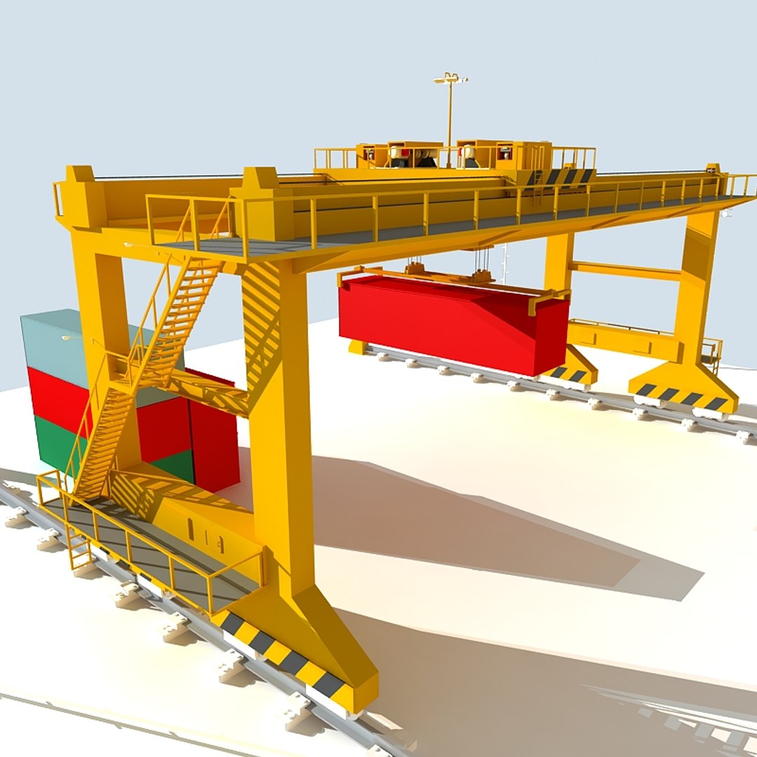 Rmg Crane 3d 3ds