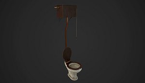 antique toilet model