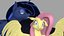 Modelo de poni Fluttershy