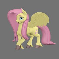 Fluttershy Pony Model