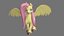 Modelo de poni Fluttershy