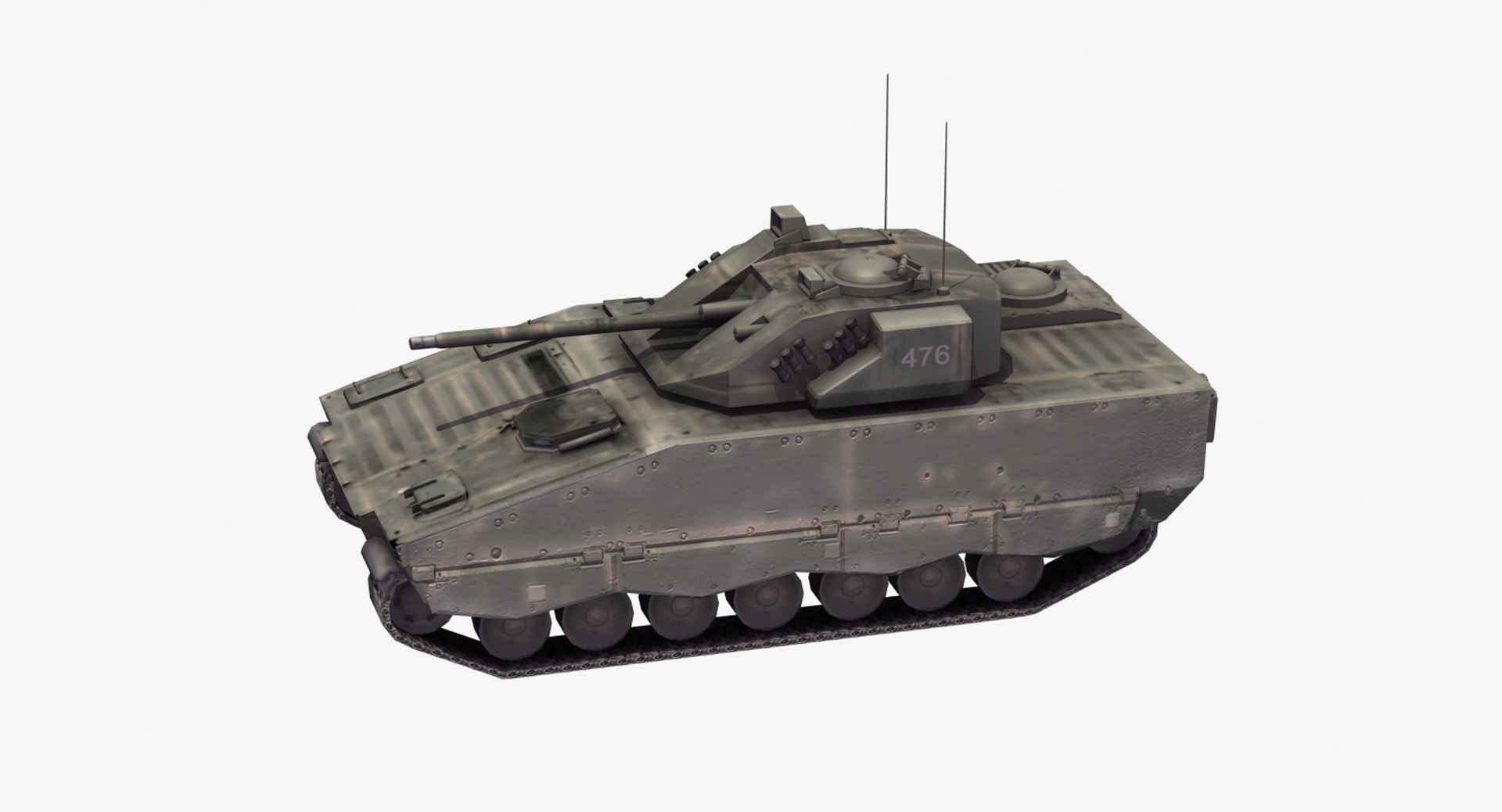 Cv90 Infantry Fighting Vehicle 3d Model