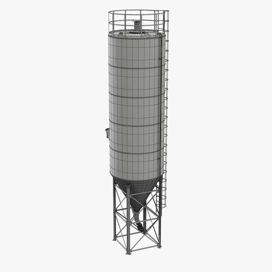 3d Obj Cement Conveyor