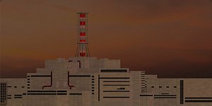 3D chernobyl nuclear power plant