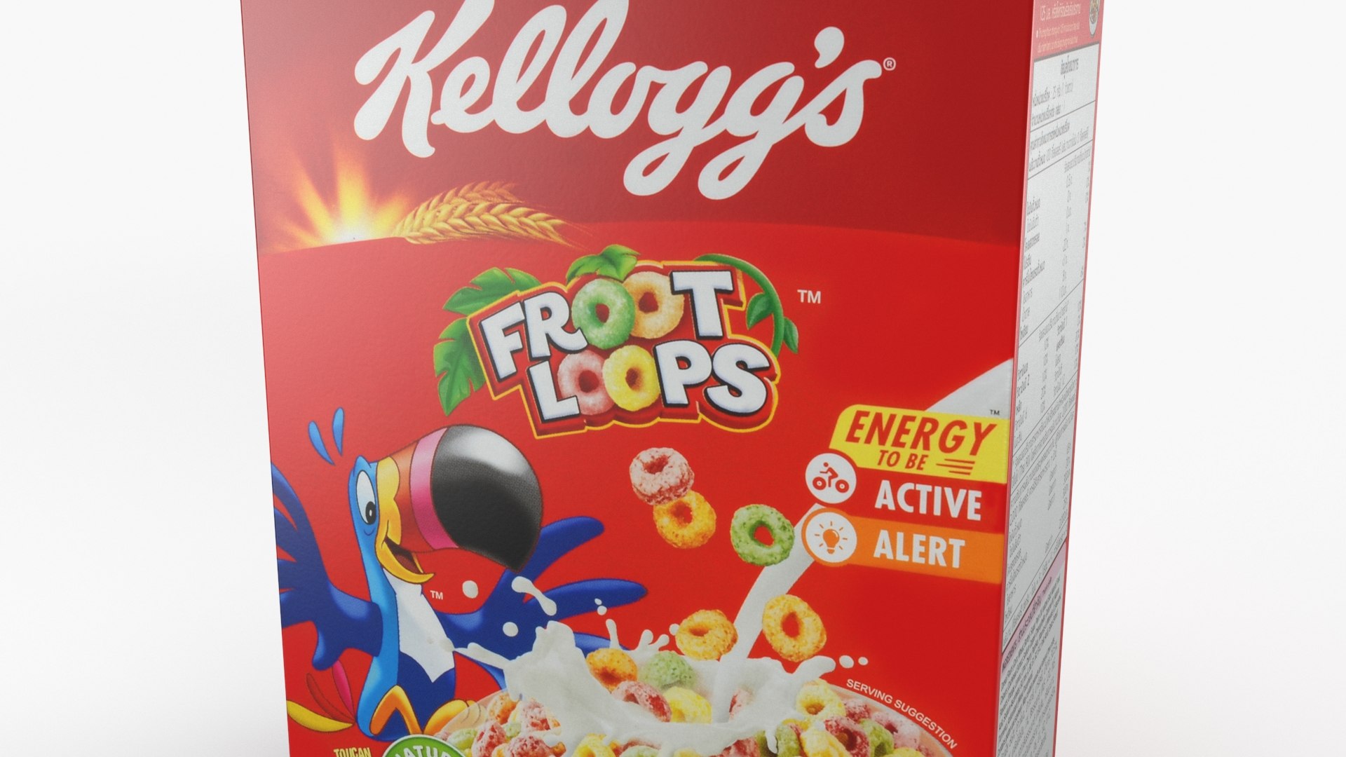 Kelloggs Froot Loops 25g Model - TurboSquid 1771420