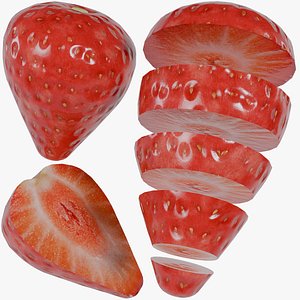 3D Strawberry model