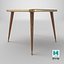 Wooden Table 3D model