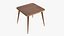 Wooden Table 3D model