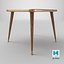 Wooden Table 3D model