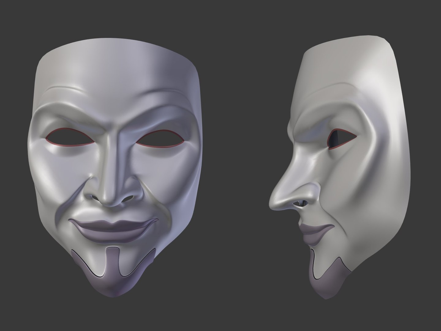 Anonymous Mask 3D Model - TurboSquid 1312004